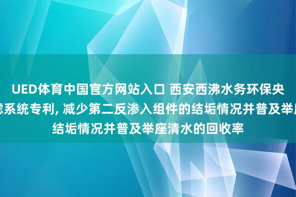 UED体育中国官方网站入口 西安西沸水务环保央求高盐浓水过滤系统专利, 减少第二反渗入组件的结垢情况并普及举座清水的回收率