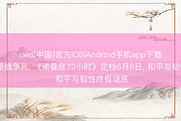 ued(中国)官方IOS|Android手机app下载入口 不啻是战争片: 《诺曼底72小时》定档6月6日， 和平与韧性终极谜底