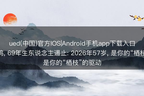 ued(中国)官方IOS|Android手机app下载入口 生肖属鸡， 69年生东说念主遏止: 2026年57岁， 是你的“栖枝”的驱动
